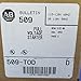 115-120V 60Hz Nema 00 3 Phase Full Voltage Starter Ser D