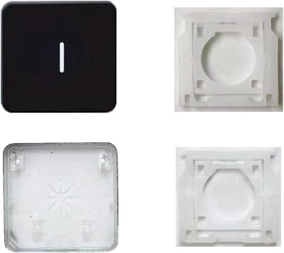 Replacement Individual AP08 Type I Key Cap and Hinges are Applicable for MacBook Pro Model A1425 A1502 A1398 for MacBook Air Model A1369/A1466 A1370/A1465 Keyboard to Replace The I Keycap