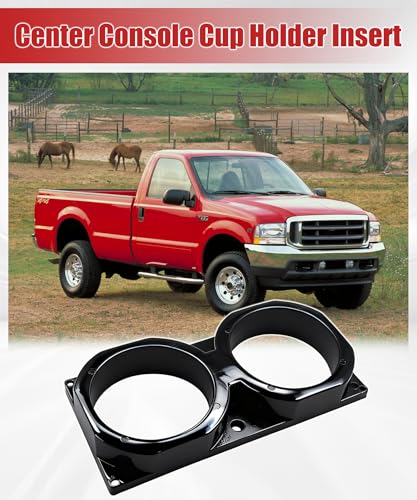 Inserto para portavasos consola central para Ford F250 F350 miniatura 2