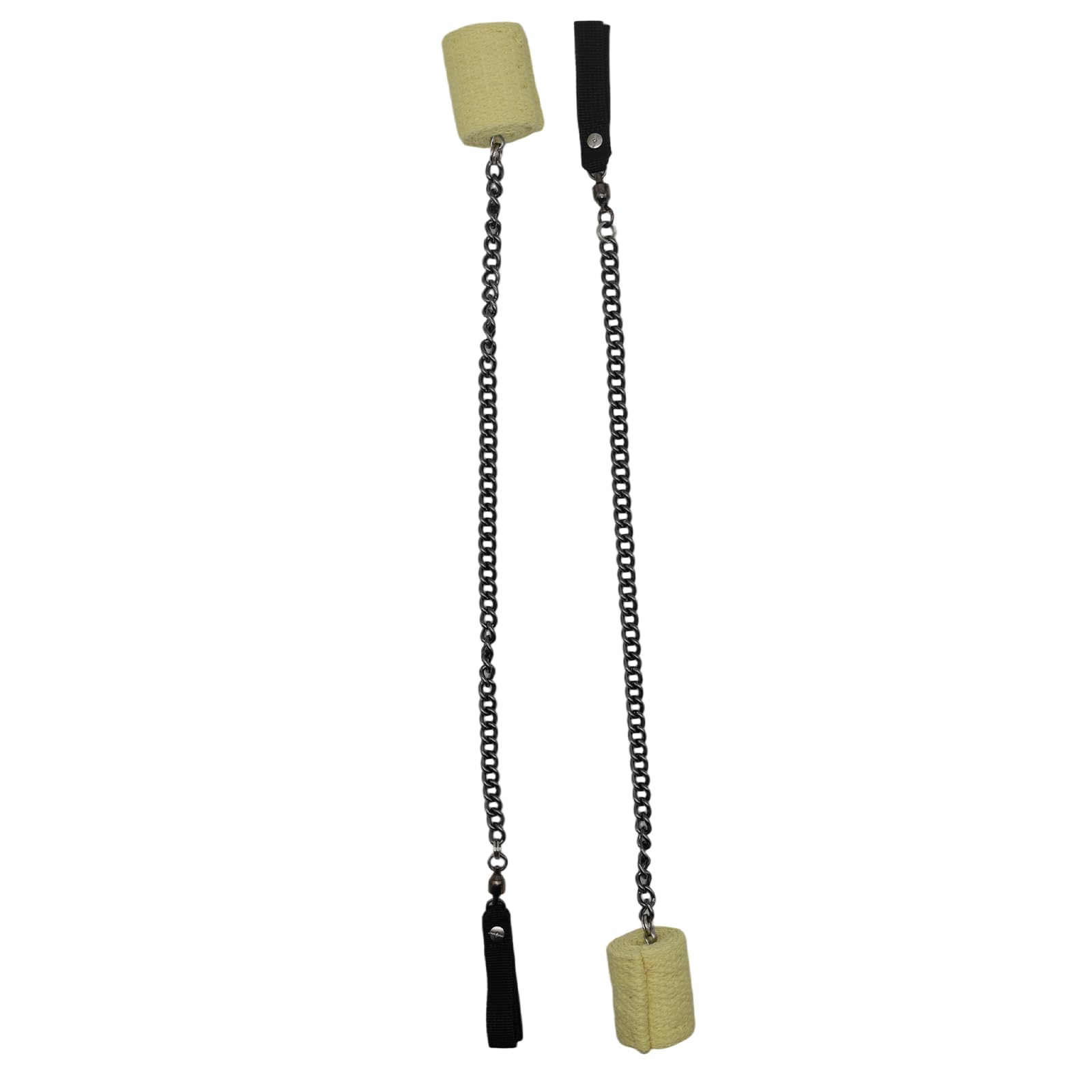 Fire Poi, Flow, Spinning, 50 mm Kevlar Wick Head, Circus, Dance Prop – per festival e spettacoli (63 cm)
