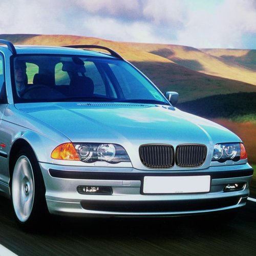 Matte Black Euro Front Center Kidney Grille Grilles Grill For 2009-2011 E90 E91 323I 325I 328I 330I 335I Lci Facelift #TOP6