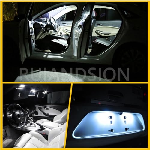Lámparas LED Dome 31mm Pack 2 Ruiandsion Blanco miniatura 3