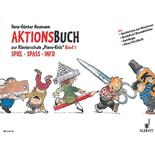 Piano Aktionsbuch 1 von Hans-Günter Heumann, Buch