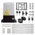 Blütezeit 2700lb Rack Drive Sliding Gate Opener, 550W Automatic Slide Gate Motor with IR Sensor & Remote Complete Kit, 3/4HP Electric Rolling Driveway Gate Operator for Gates up to 40ft