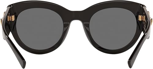 Miniatura 4 de Versace VE4353B M - 531487 Gafas de Sol NEGRO wGRIS OSCURO 2.008 in, Negro -