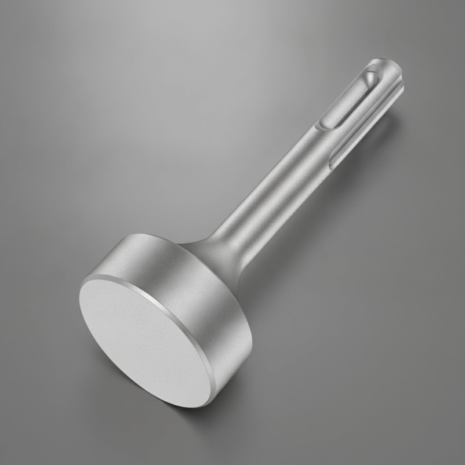 Ronyme Adaptador Martillo para Hincar Tierra con Vástago Redondo Acero al Carbono para Instalaciones Eléctricas y Trabajos a Tierra Acuado para Taladros Rotativos y Uso Profesional, 21MM