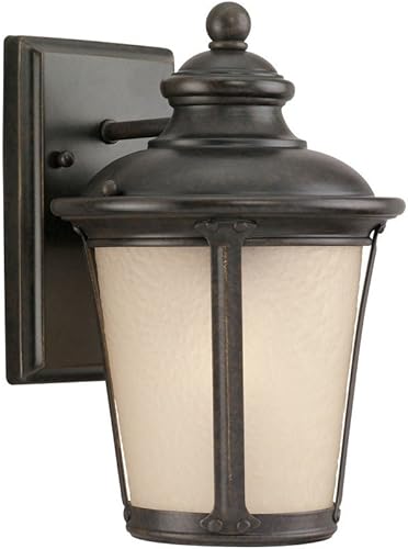 Sea Gull Lighting 88240EN3-780 Cape May linterna de pared al aire libre fuera del accesorio, uno - luz, hierro fundido