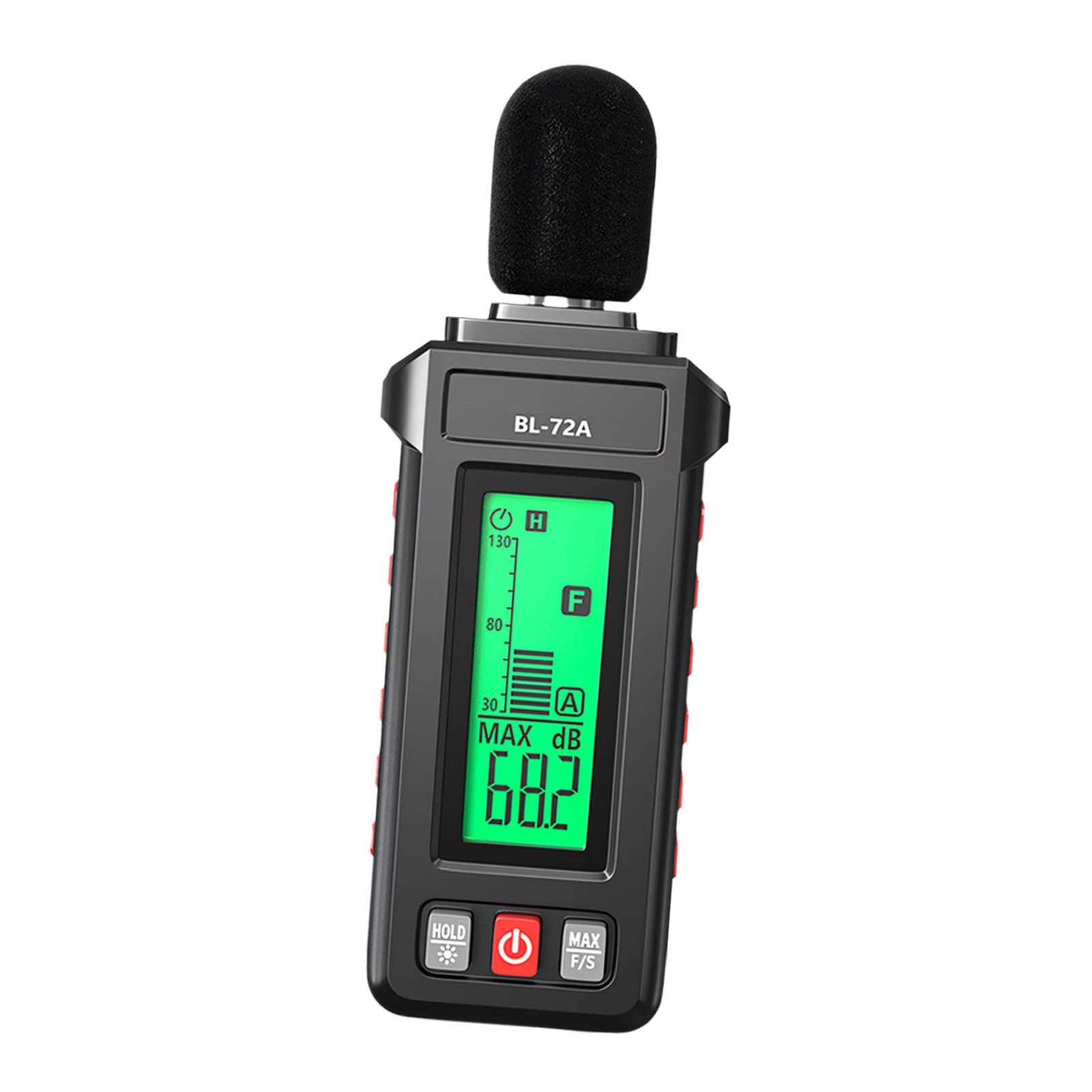 Geavonyg Decibel Meter High Accuracy Noise Detector With Data Storage For Environmental Sound Stage Meter