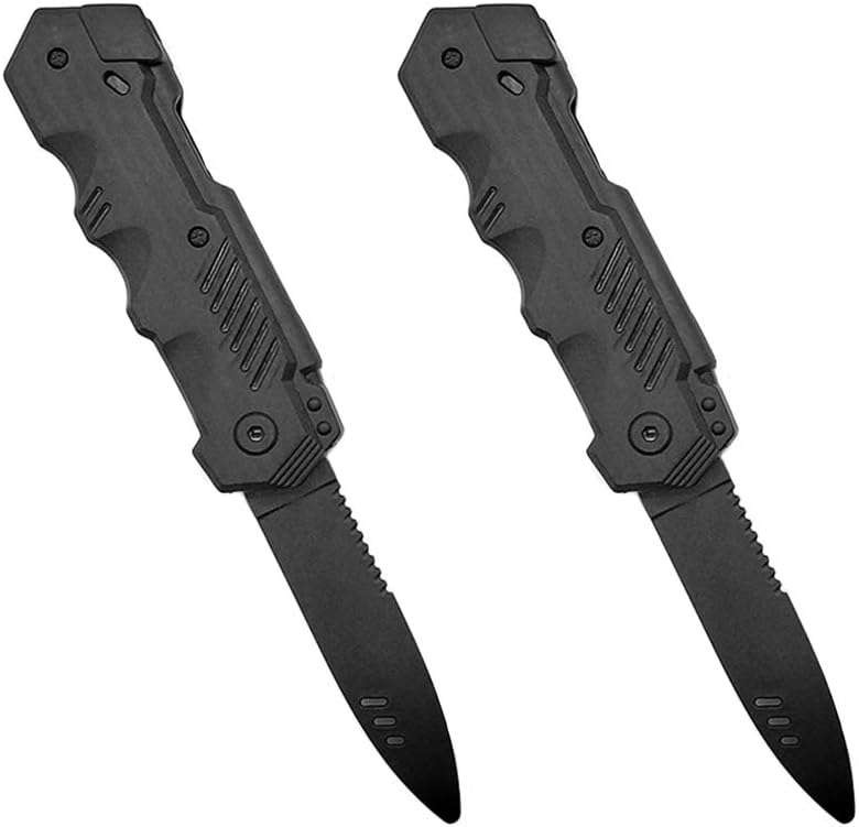 QMOEH 2 Pieces Retractable Knife Prop Knife Magic Knife