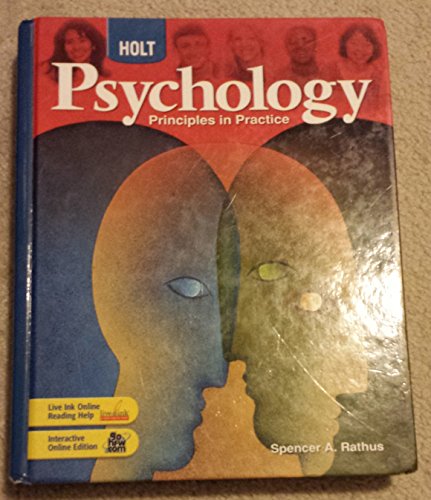 Holt Psychology: Principles in Practice: Student Edition 2007