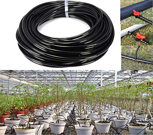 Image of DIY Crafts 40mtr, 4 /7 Pipe 4mm, Flexible Pipe-Hose Only Watering Tubing Hose Drip Pipe PVC Hose Irrigation System Watering Systems Greenhouse Lawn, Plants, Garden,Patio (Fle (40mtr, 4 /7 Pipe 4mm)