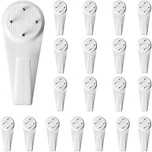Hanging Pictures without Drilling - Wall Hangers for Fixing Pictures without Drilling - Pack of 20 Hooks for Fixing Pictures without Nails
