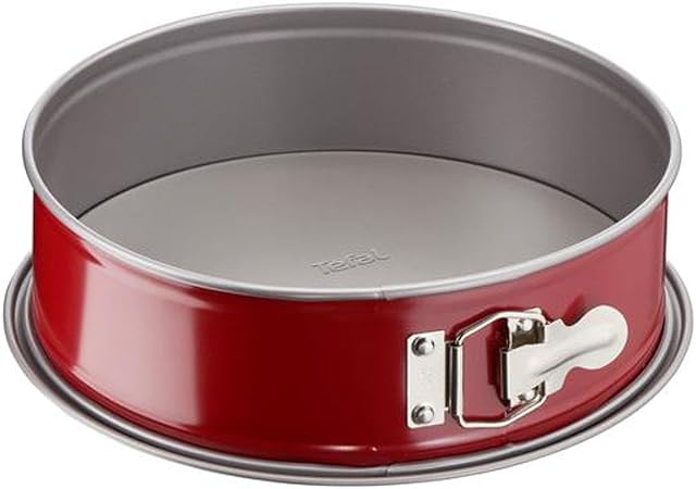 Tefal J Delibake 1641114 forma do ciasta sprężynowa 19 cm stal węglowa czerwona