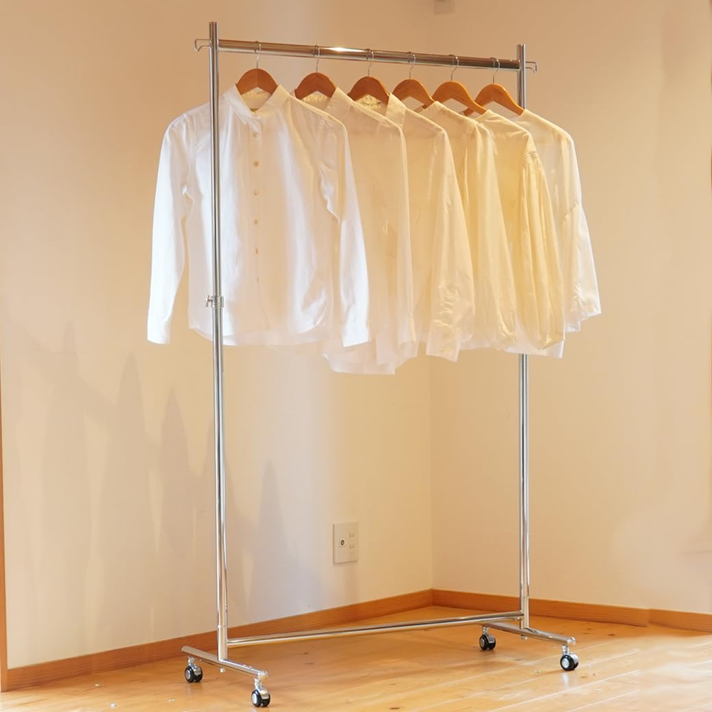 Amazon｜美d生活工房 ハンガーラック 業務用 幅90cm 耐荷重200kg 組立