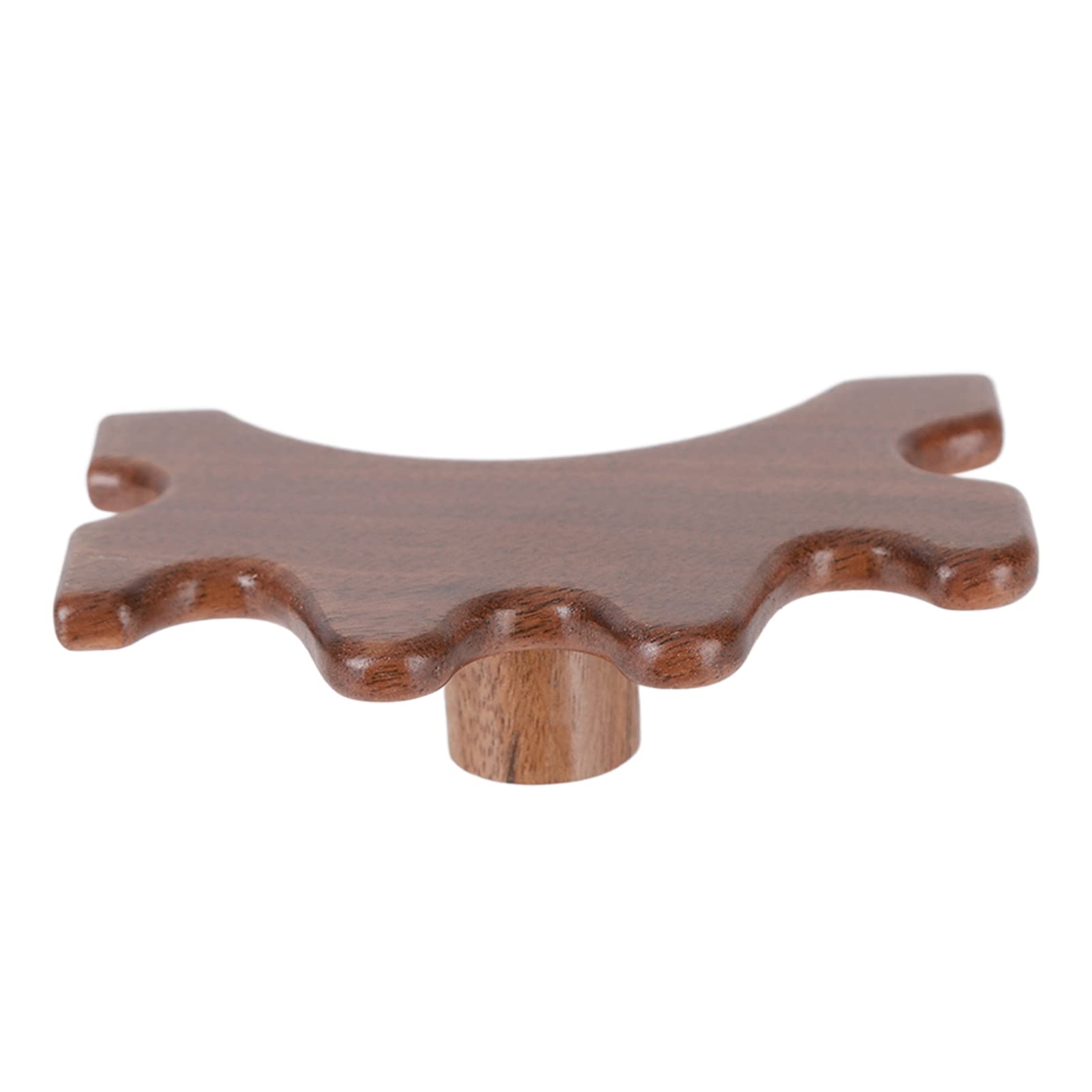 Testa del Ponte per Stecca da Biliardo, Accessorio per Stecca da Biliardo, Testa del Ponte in Legno di Noce con Finitura Lucida, Testa per Stecca da Biliardo per competizioni di