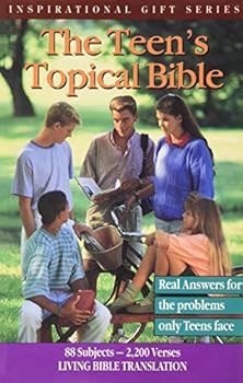 Paperback The Teen's Topical Bible: The Living Bible Book