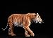 MMOS X JXK Bengal Tiger Statue Wildlife for Home Decor, Durable Polyresin with Intricate Details, Animal Sculpture Gifts for Men Dad Birthday