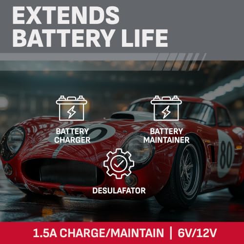 Schumacher Electric SC1355 Motorcycle Battery Maintainer
