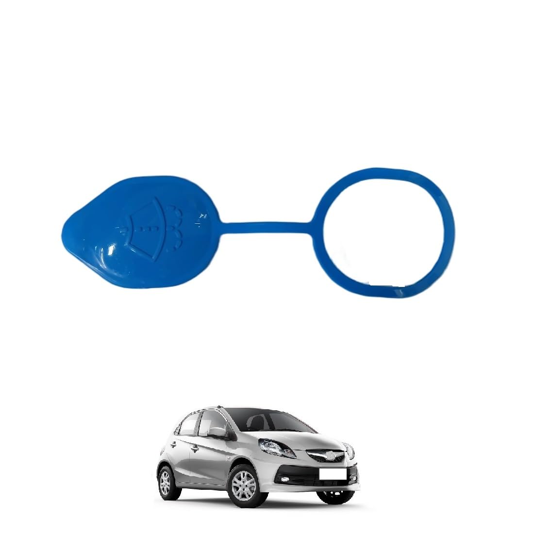 Car Windshield Wiper Washer Fluid Reservoir Tank Bottle Plastic Cap for Brio 1.5-image-19