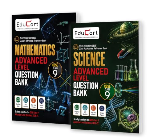 Educart CBSE Class 9 Advanced Level Question Bank 2027 - Science ...