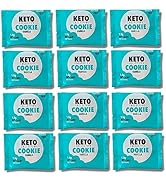 Keto Collective Keto Cookies I 1,5g Netto-Kohlenhydrate I 30g x 12 I Keto Snacks I Zuckerminder I...