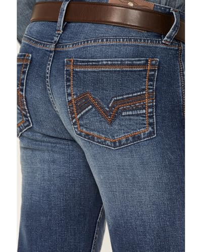 Cody James Men's Hazer Light Medium Wash Stretch Slim Straight Jeans - Cjho21j344