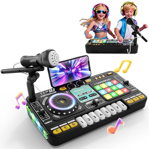 DJ Mischpult DJ Pult für Kinder 3-10 Jahre DJ Controller DJ Mixer...
