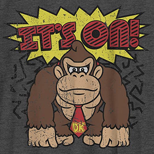 Boy's Nintendo Donkey Kong It's On Distressed T-Shirt2