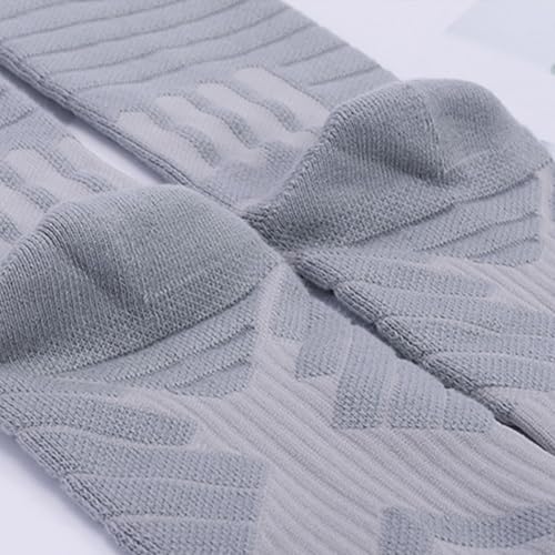 Socks for Sports, Casual Outing and Fitness, Comfortable, Breathable, Machine Washable, High Resilience, Soft, Abrasion-Resistant, Pilling-Resistant - 1 Pack, Grey3