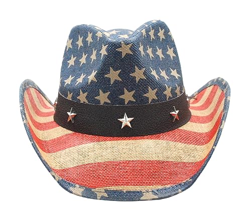 Image of THE CELL Straw Cowboy Hat