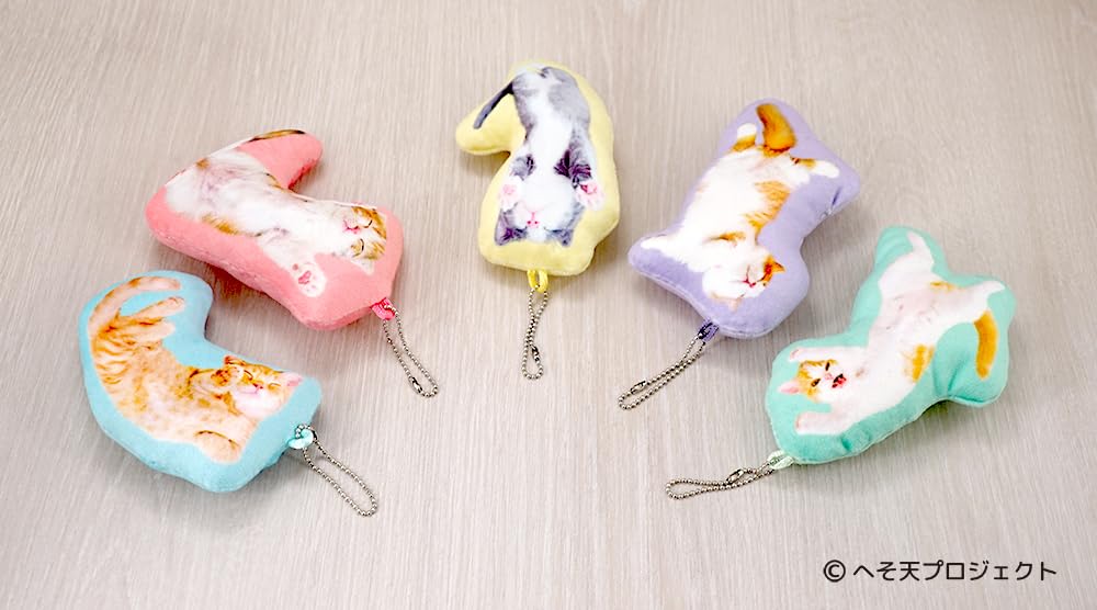 Amazon | CVへそ天にゃんこやわらかマスコット 12個入 食玩・ガム 通販