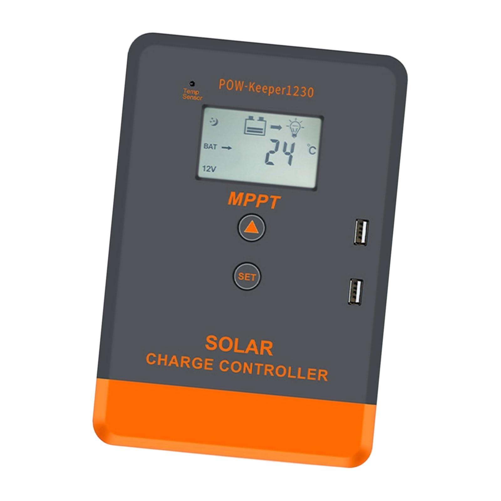 Tsophreniq 40A 20A / 30 / Mppt Solar Controller With Lcd Display Solar Panel Charging Regulator Ensuring Efficient Charging Auto Battery Regulator