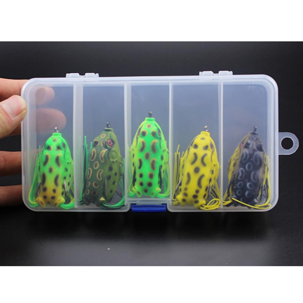 WINOMO Thunder Frog Simulation Box Angelköder im Meer, 5 Stück