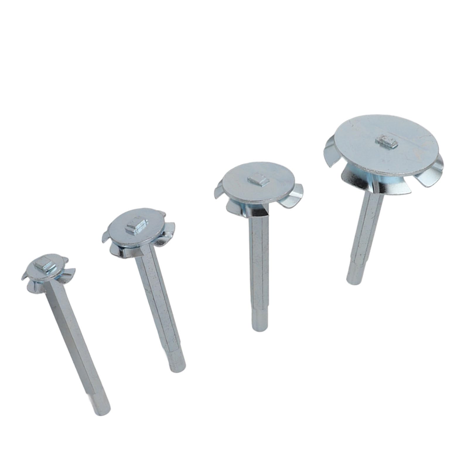 Juego de 4 escariadores de tuberías de PVC, accesorios de PVC para fontanería, acero de alta velocidad, herramienta de expansión de tuberías eficiente y duradera para conexión de