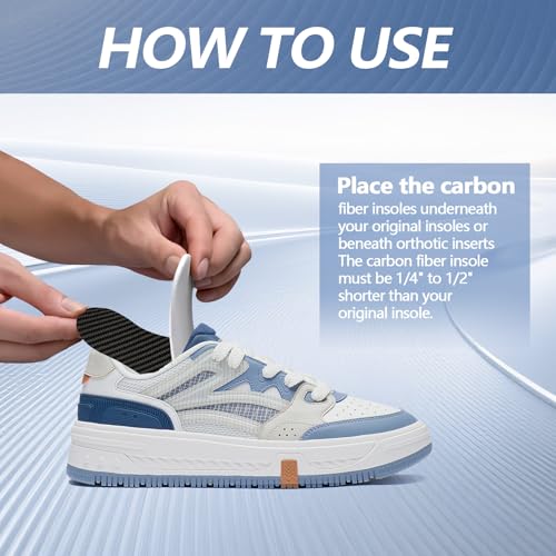 Plantilla rígida de fibra de carbono para soporte de pie miniatura 6