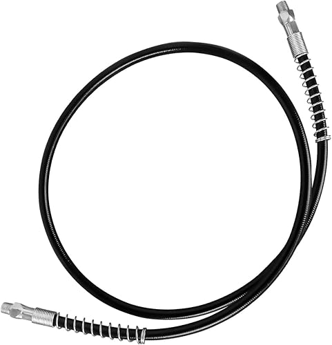 Manguera de pistola de grasa NPT de 18 pulgadas de 48 pulgadas de repuesto 49-16-2647 apta para Milwaukee 2646-202646-21CT2646-22CT M18 Pistola de