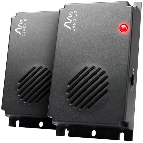 Gardigo® Marderschreck Marder-Frei Mobil - 2er Set | Marderschreck Auto | Ultraschall Marderabwehr | Marderschreck Auto Batteriebetrieben | Marderschutz für KFZ, Motorraum, Dachboden, Haus, Garten