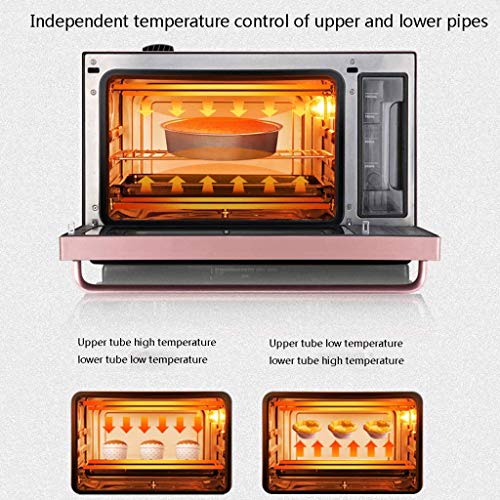 LYKYL 28L Toaster, Multi- functie Stoomoven met Timer - Toast- Bake- Broil Instellingen, Natural Convection 1. 2l Water… - Image 5