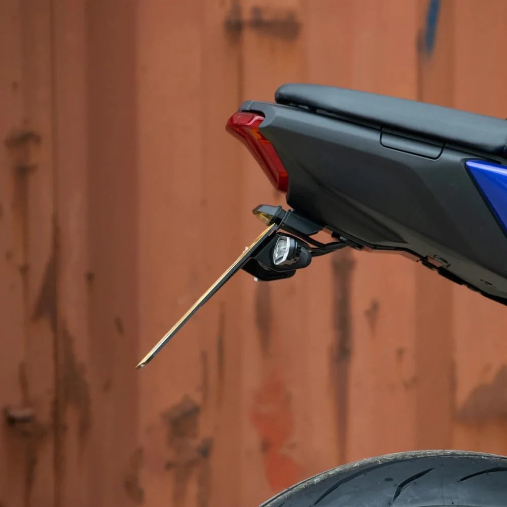 Rama na rejestrację motor Pasuje do YAMAHA MT-07 2025 Tail Tidy Plug and Play uchwyt na tablicę rejestracyjną MT07