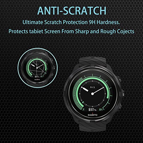 CHRINECY [4 Pack] Compatibile con Suunto 9 Watch