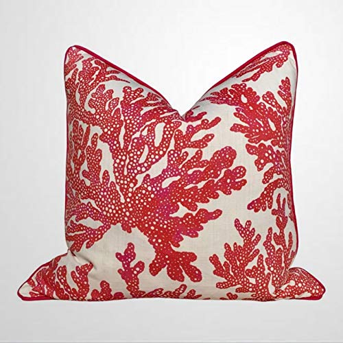 DONL9BAUER - Funda de almohada para sofá o dormitorio, diseño de panel Shoji, color verde y rosa