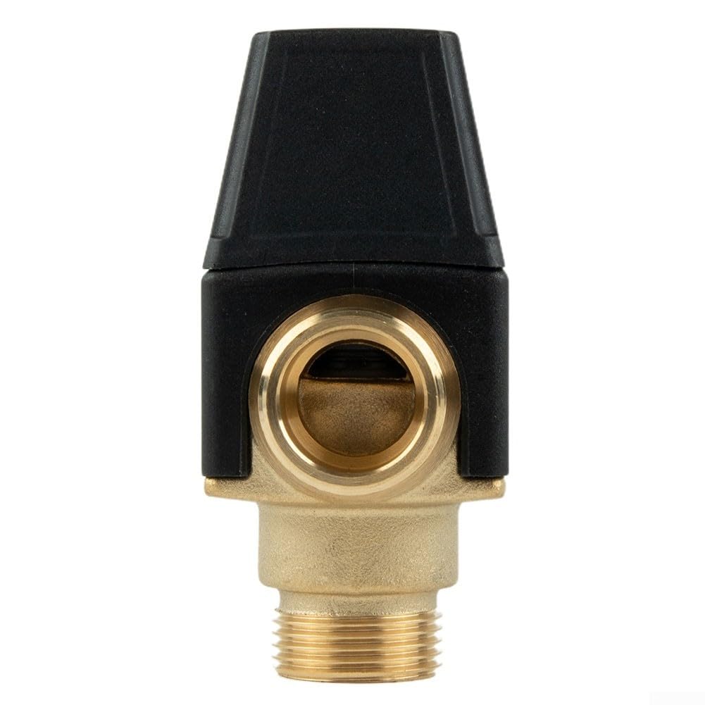 Valvola miscelatore termostatica a 3 porte con corpo in ottone per erogazione sicura di acqua calda nelle case con riscaldamento a pavimento DN20 DN25 35-60 C gamma (DN20)