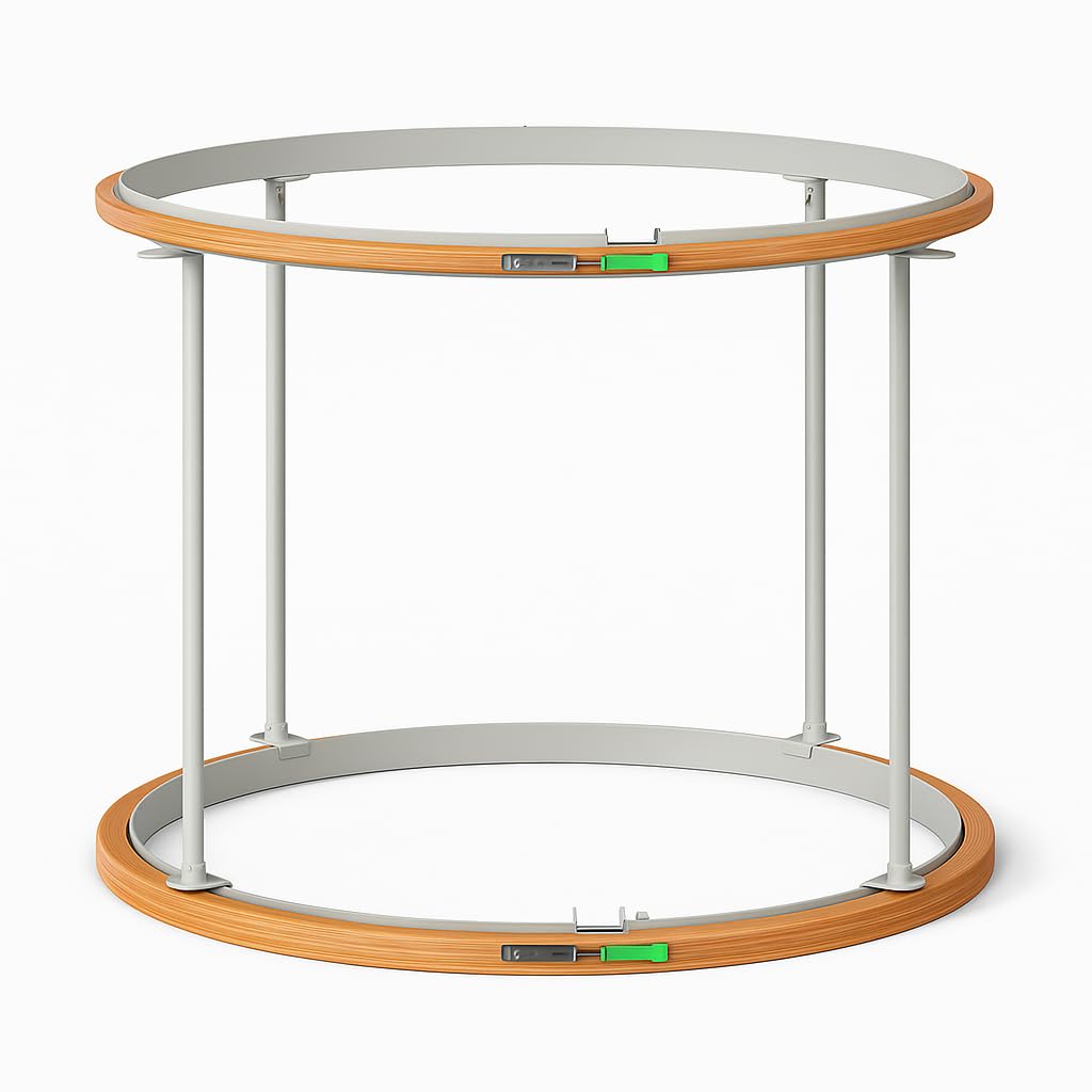 AARI Work Embroidery Stand, 18 Inches Wide, 13 Inch Height, Adjustable and Removable (2in1 Stand) 2