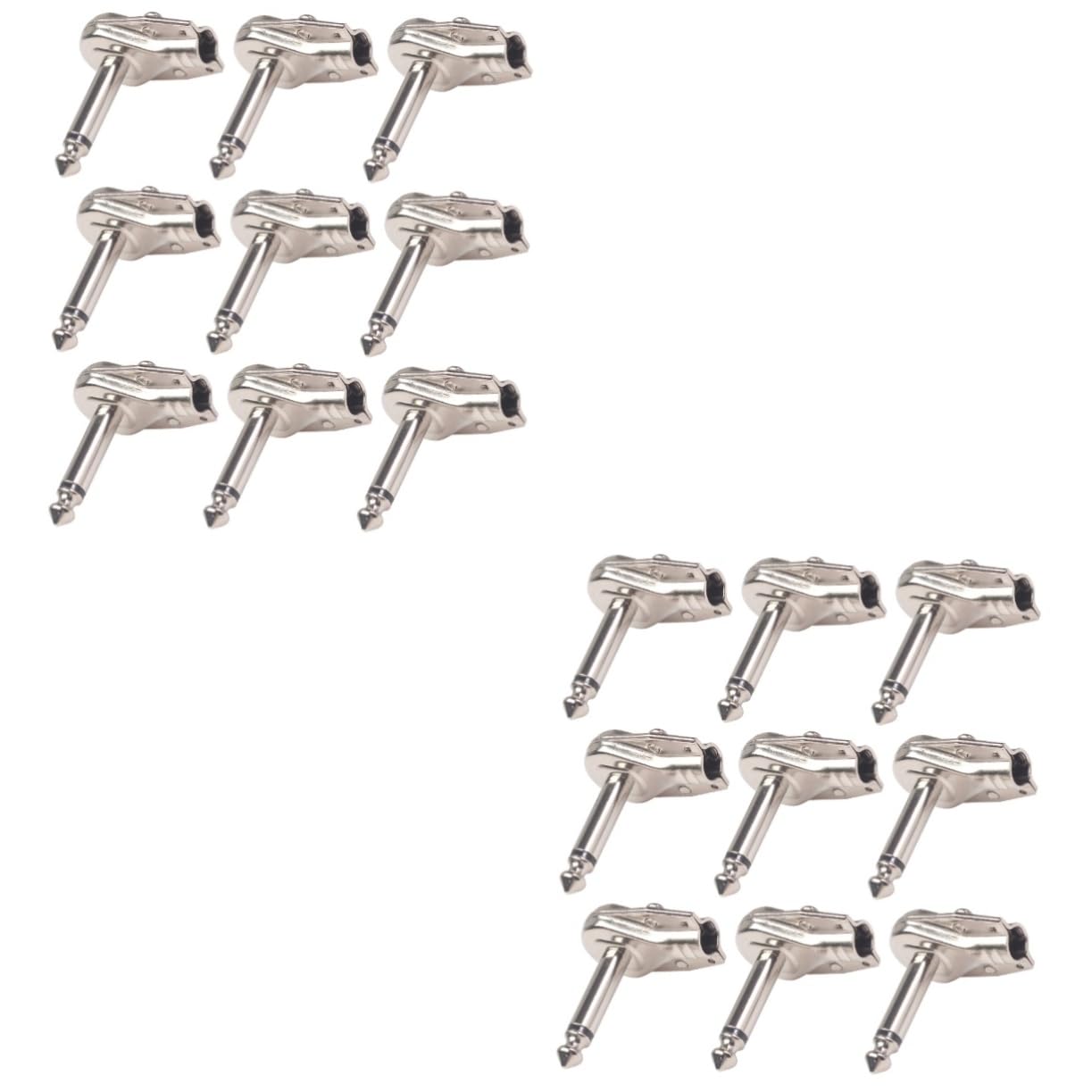 Toyvian 20stücke Effektpedal Kabel Adapter Für Gitarren-effekte Silber Langlebig Und Platzsparend Für Pedalboards Und Professionelle Musiker