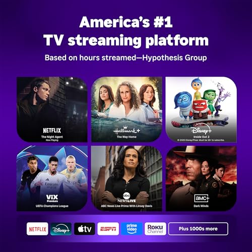 Image of Roku Smart TV 2025 - 65-Inch Pro Series, Mini-LED TV - RokuTV with Backlit Voice Remote Pro - Flat Screen 4K QLED Television with 120Hz Refresh Rate & Dolby Vision IQ, Live News, Sports, Entertainment
