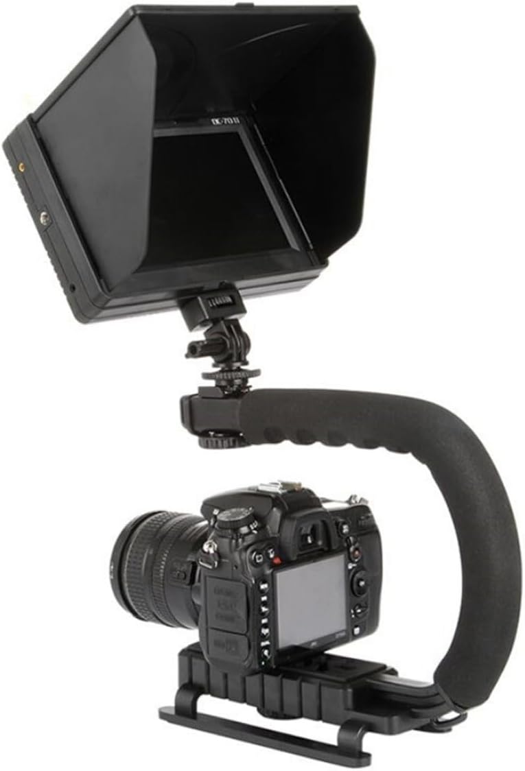 Camera Stabilizer Grip Handheld for Travel and Low Angle Shooting