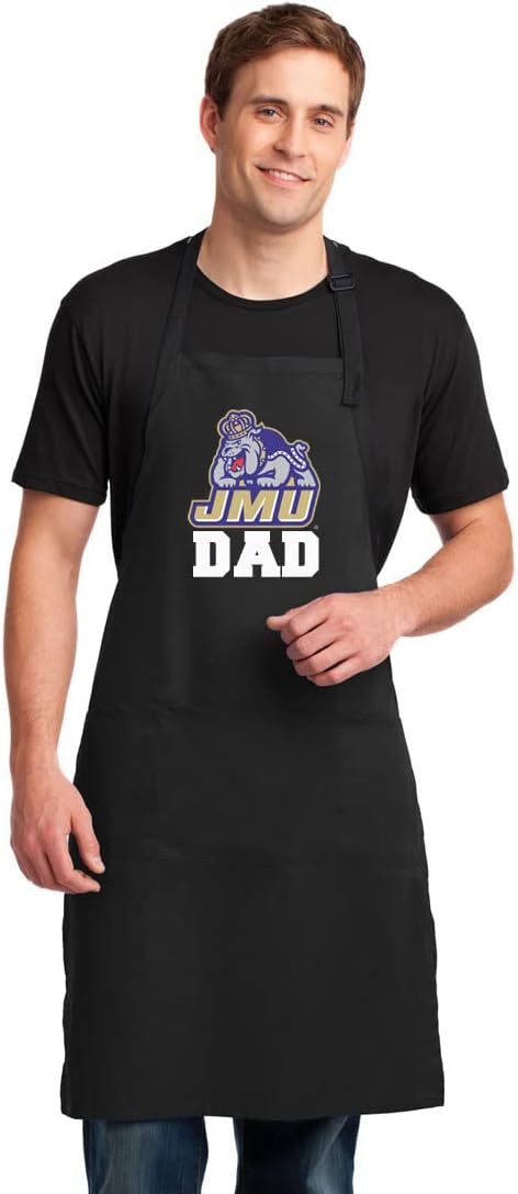 Broad Bay JMU Dad Apron LARGE SIZE JMU Father Gift For Men Man Him