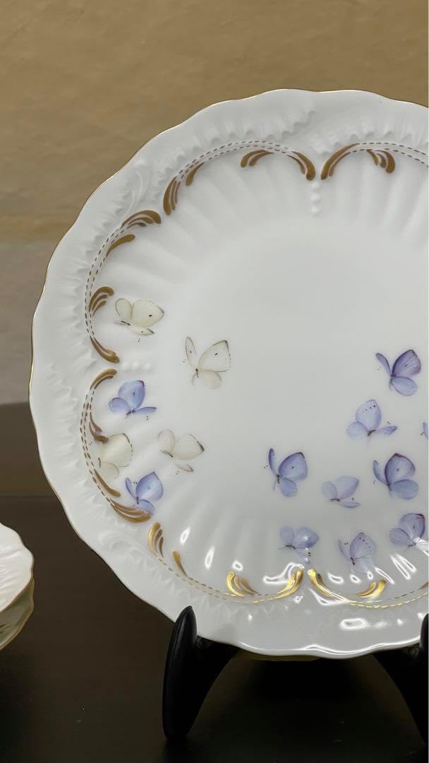 Limoges HAVILAND (仏)ハンドペイントプレート 2枚 Limoges HAVILAND