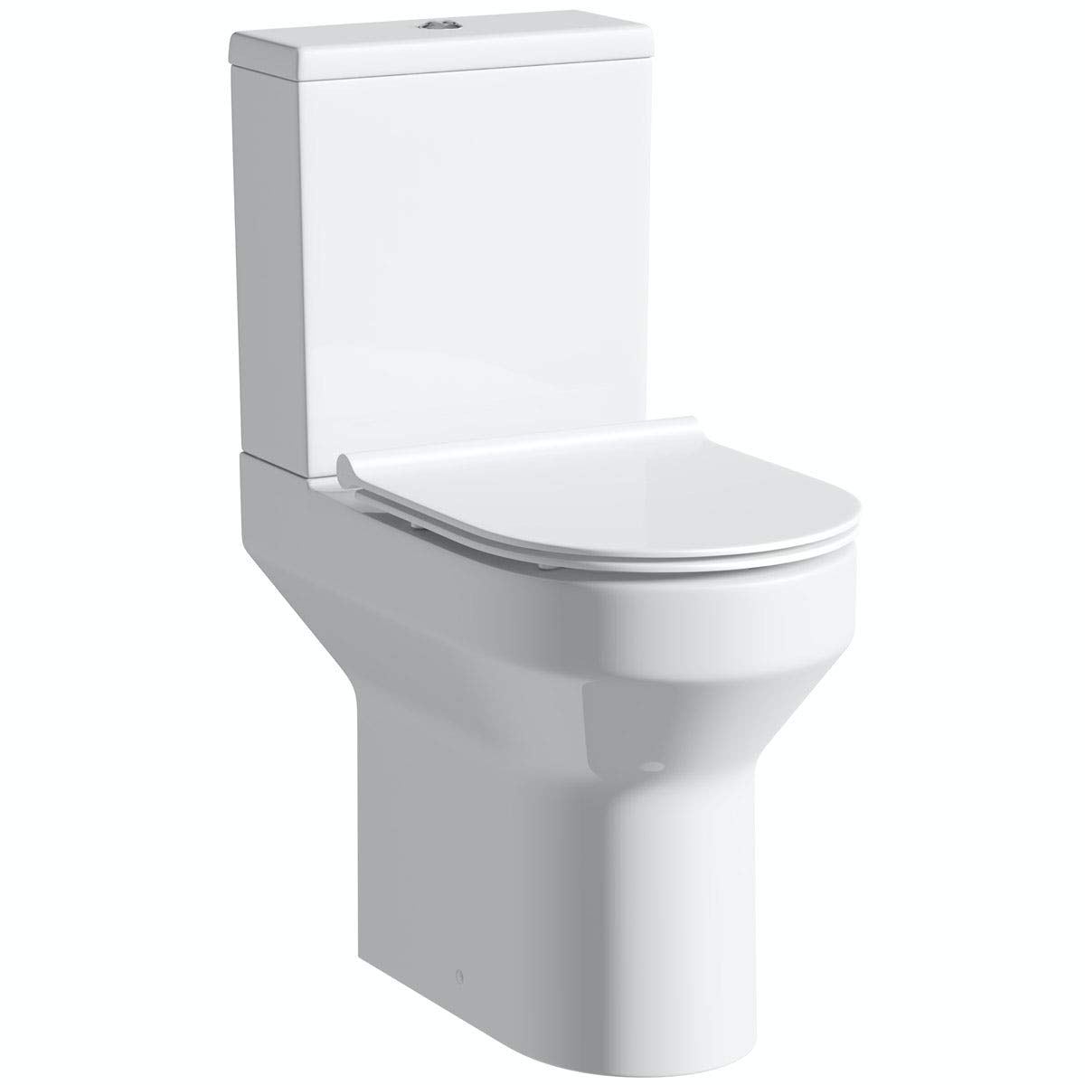 Orchard Wharfe Comfort Height Close coupled Toilet with Soft Close Slim