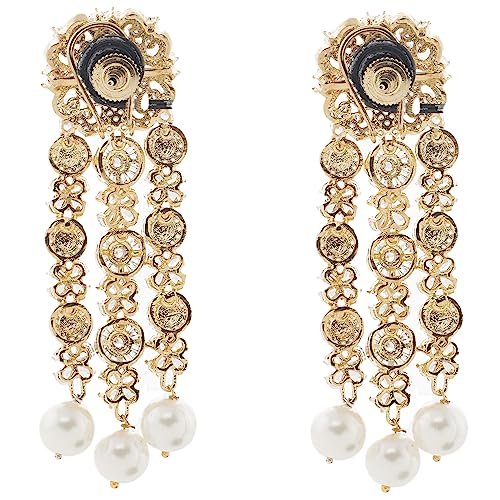 Auraa Trends Rhodium Plated American Dimaond Zircon Red Earring Set For women and girls AT-510 - Image 3